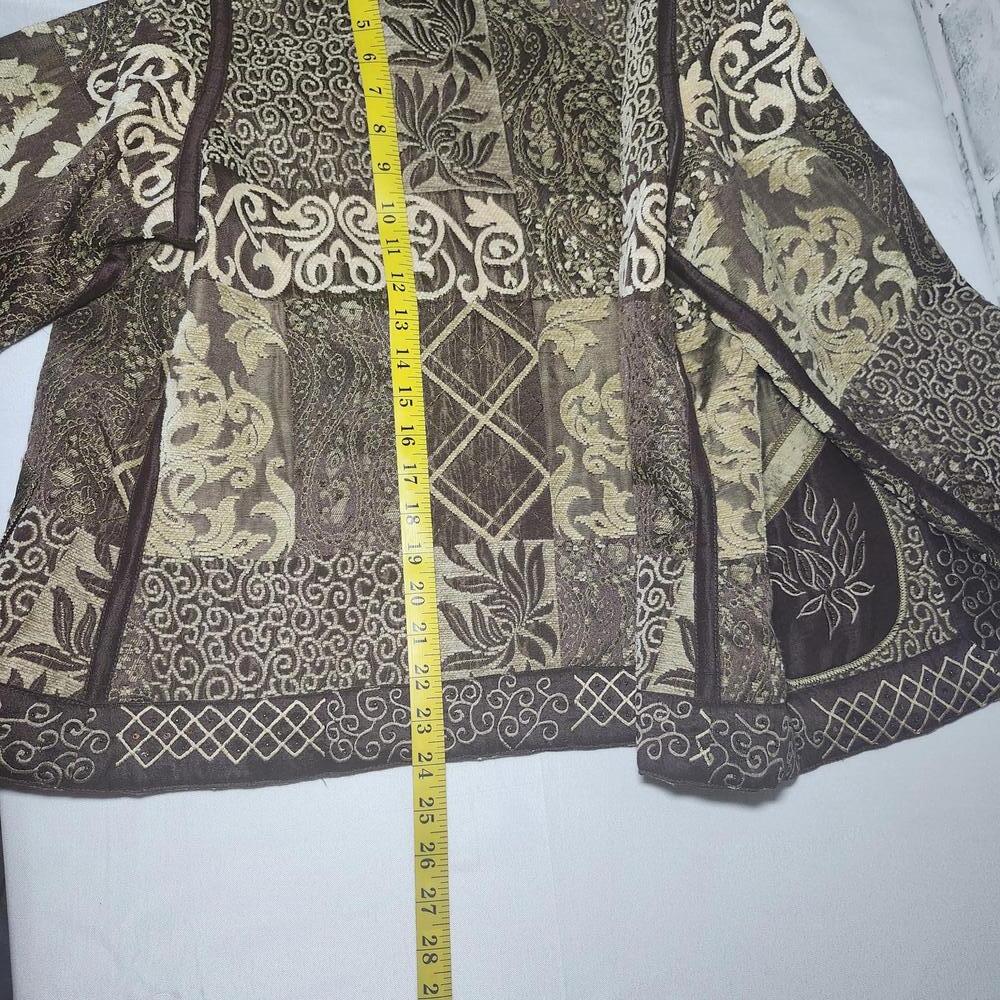 Draper's & Damon's Women's Patchwork Pattern Jack… - image 9